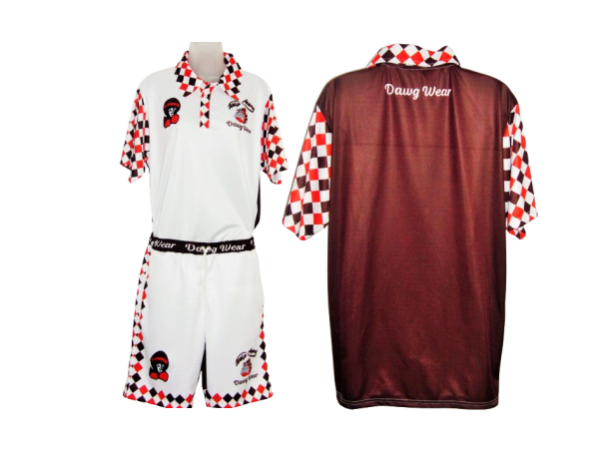 WADW Argyle 2pc Short Set 