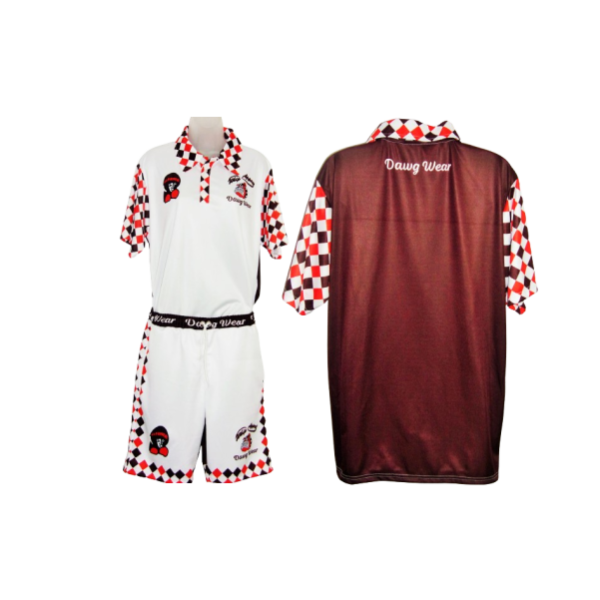 WADW Argyle 2pc Short Set 