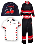 WA Black Red 4pc