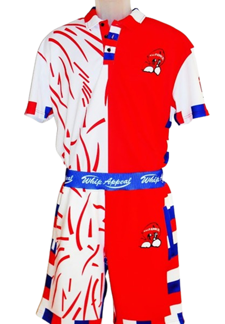 RED, Blue White Shorts