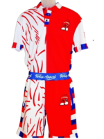 Whip Appeal Red White Blue 2pc Set
